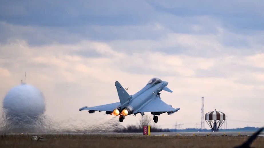 Rusiyanın Ukrayna sərhədi yaxınlığındakı hava hücumları səbəbindən NATO “Eurofighter” qırıcılarını havaya qaldırıb