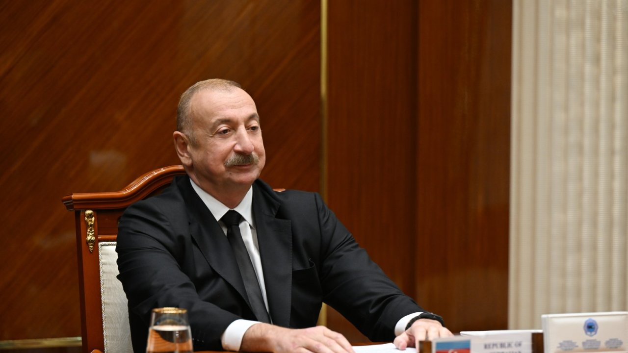 Azerbaijan, Turkmenistan, and Uzbekistan hold key geostrategic position connecting East with West and North with South - President Ilham Aliyev (FULL SPEECH)