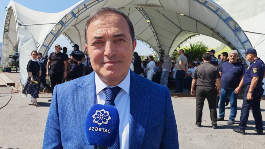 Mənsum İbrahimov: IX “Muğam” Televiziya Müsabiqəsinin finalının Laçında keçirilməsi qürurvericidir