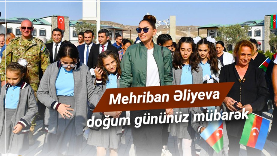 Former IDPs congratulate First Vice-President Mehriban Aliyeva