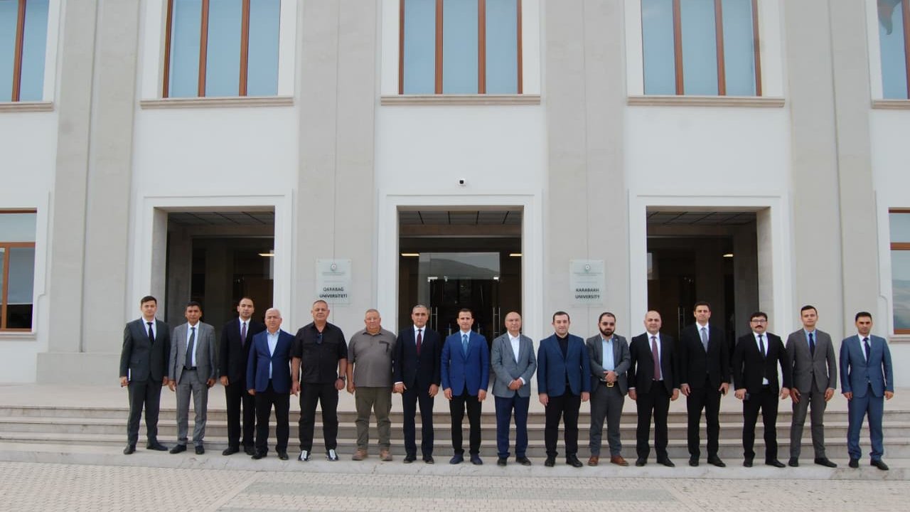 Xarici ölkə prokurorluqlarının nümayəndələri Qarabağ Universitetində olub