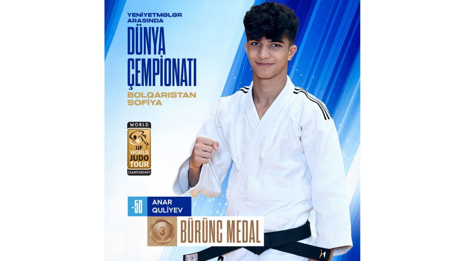 Azerbaijani judoka bags bronze at 2025 Cadets World Championships in Bulgaria