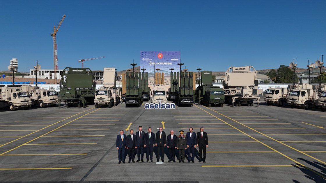 President Erdogan highlights importance of homegrown air defense systems amid security challenges