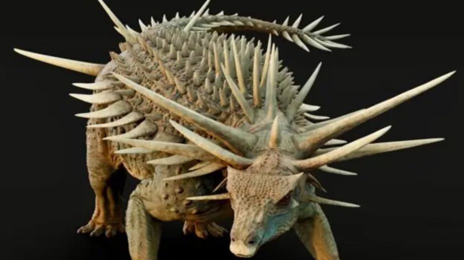 'Punk rock' dinosaur with metre-long spikes discovered