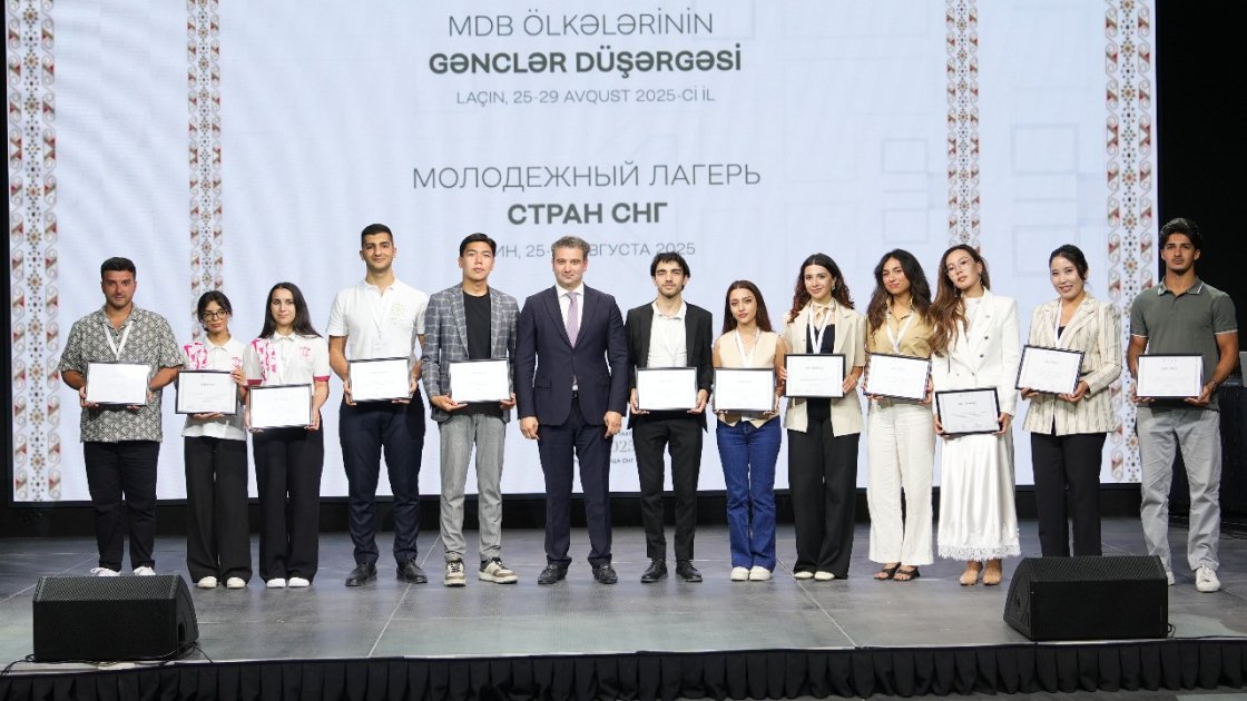 Laçında “MDB ölkələrinin Gənclər Düşərgəsi”nin bağlanış mərasimi olub