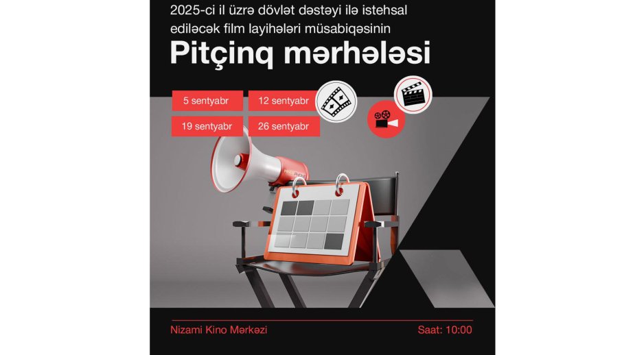 Film layihələrinin pitçinq mərhələsinə start verilir