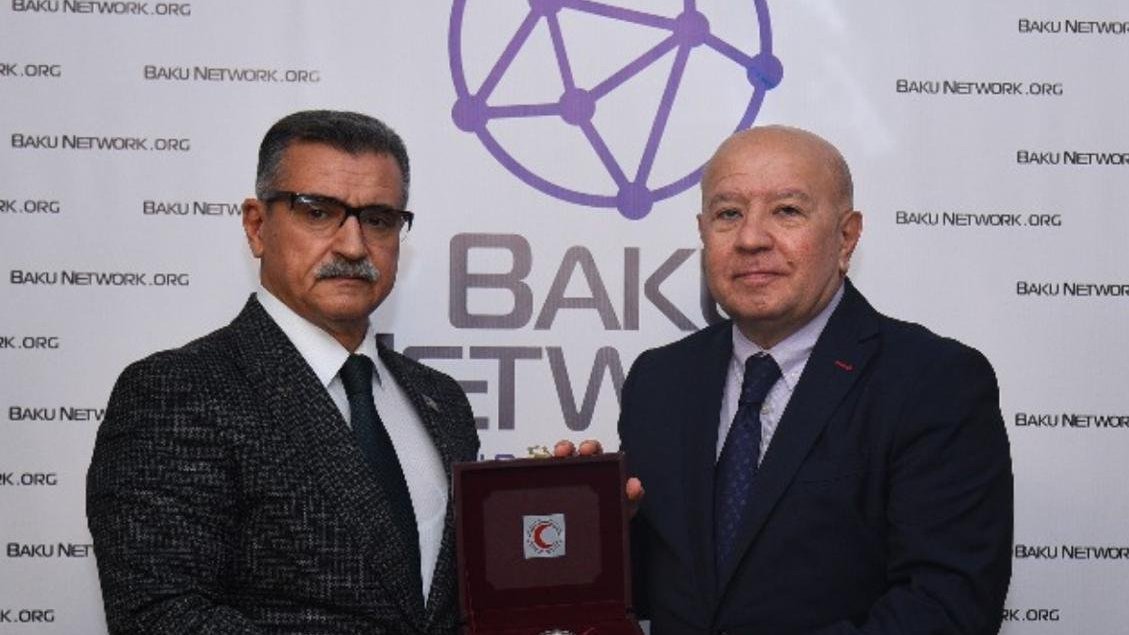 Azerbaijan Red Crescent Society awards Trend News Agency with centennial medal