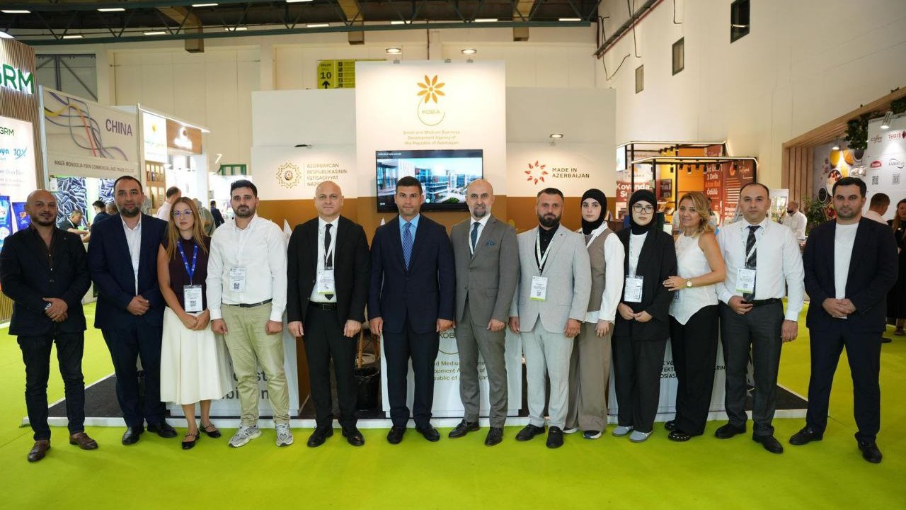 Azərbaycan sahibkarları “WorldFood Istanbul 2025” sərgisində məhsullarını təqdim edirlər
