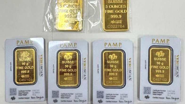 Gömrük nəzarətindən gizlədilən qızıl külçələr aşkar edilib