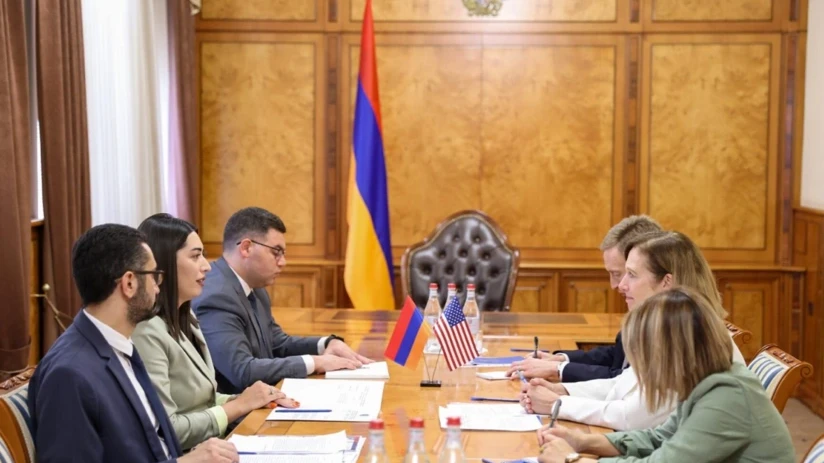 Arpine Sarkisyan ABŞ səfiri ilə Ermənistanda kiberlaboratoriyanın yaradılmasını müzakirə edib