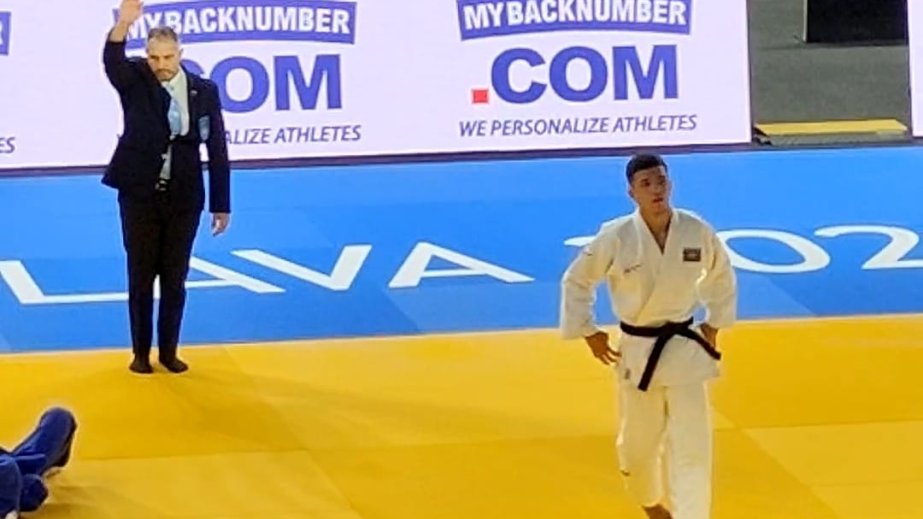 Azərbaycan cüdoçusu Ermənistan təmsilçisinə ipponla qalib gəlib - Avropa çempionatı