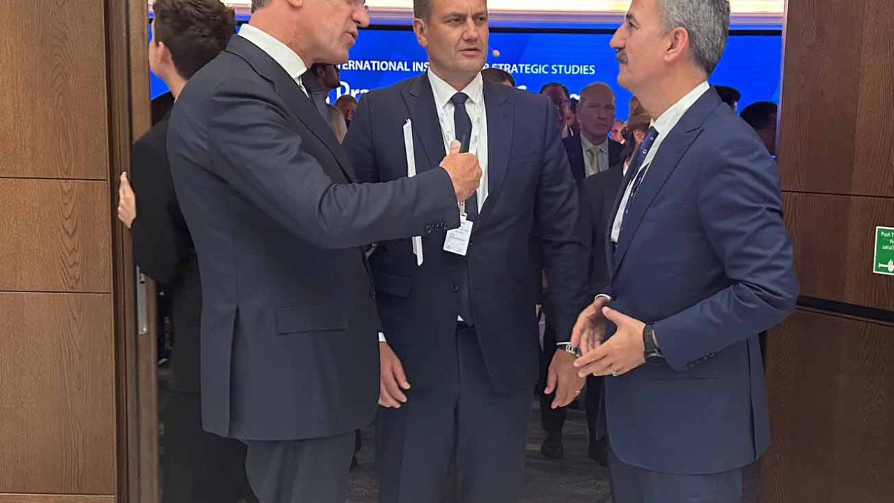 Savunma Sanayii Başkanı Görgün, NATO Genel Sekreteri Rutte ile görüştü