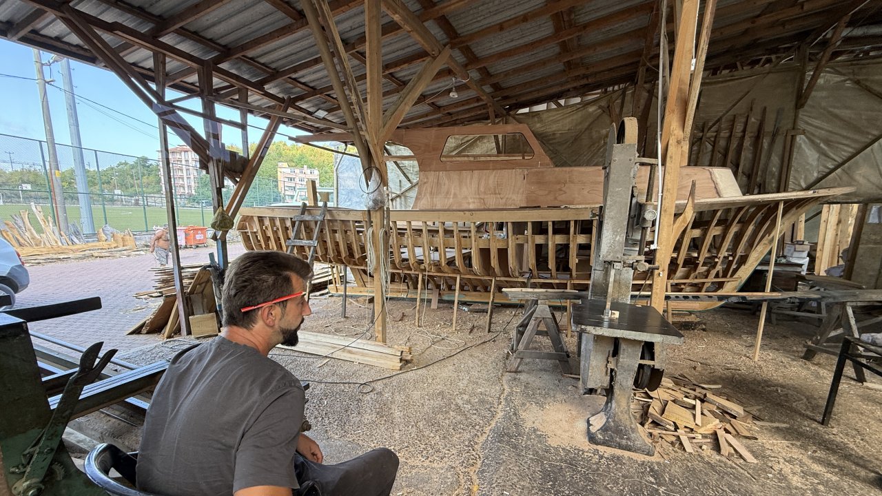 Osmanlı donanmasına gemi yapılan Kurucaşile'de, şimdi lüks yatlar üretiliyor