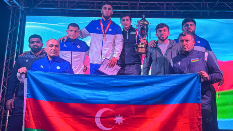 Azerbaijani wrestlers win 8 medals at Universiade of Turkic-Speaking States