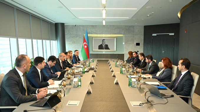 Mikayıl Cabbarov Qara Dəniz Ticarət və İnkişaf Bankının prezidenti ilə görüşüb