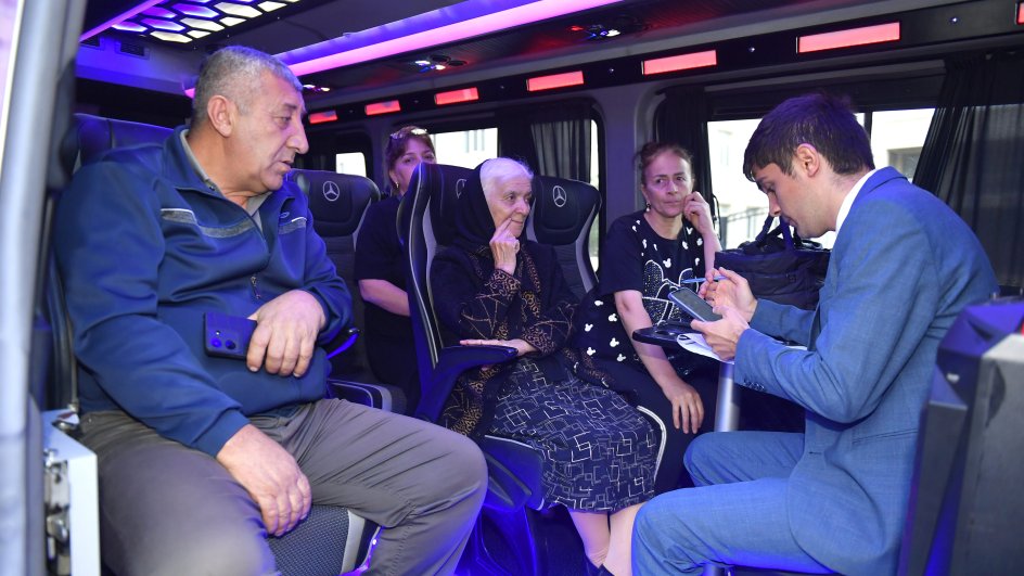Azerbaijan resettles first group of residents in Shushakand and Sos villages, and Girmizi Bazar settlement