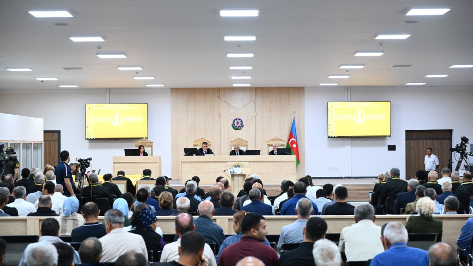 Documents regarding the shelling of Azerbaijani territories from Armenia, the killing of civilian Azerbaijanis, and their capture as hostages presented in court