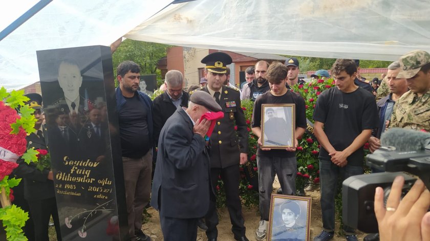 Birinci Qarabağ müharibəsinin itkin şəhidi Vəkil Qayıbov Qəbələ rayonunda dəfn edilib