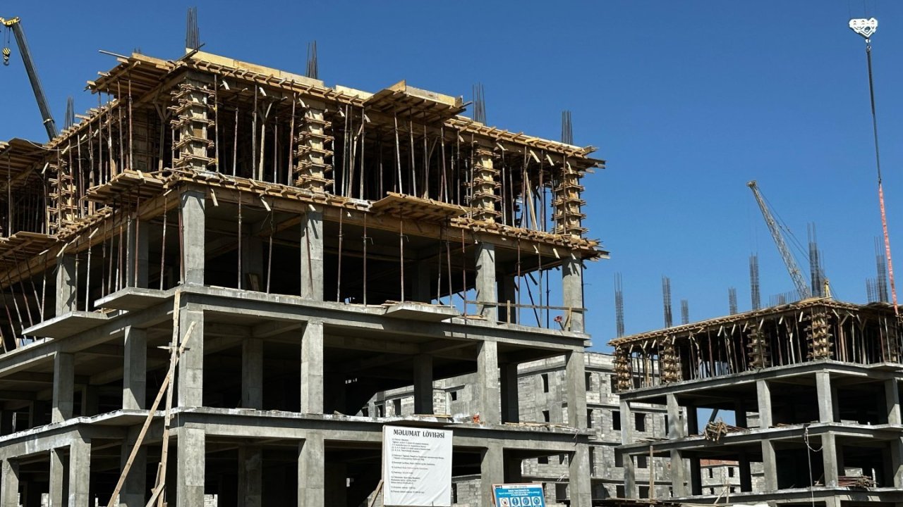 Ağdamda 9 milyon manatlıq yaşayış binalarının tikintisinə başlanılır