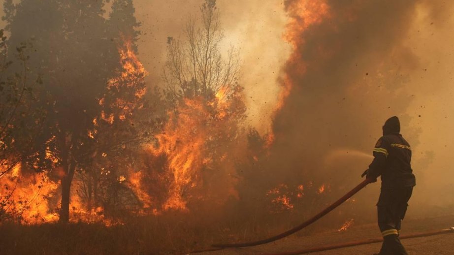 Qızılağac Milli Parkının ərazisində yanğın başlayıb