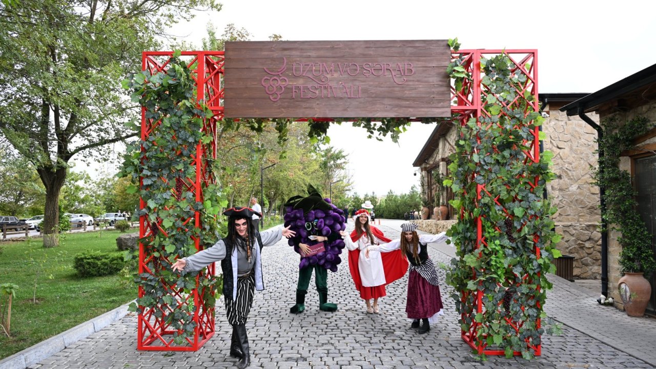 Şamaxıda Üzüm və Şərab Festivalı start götürür