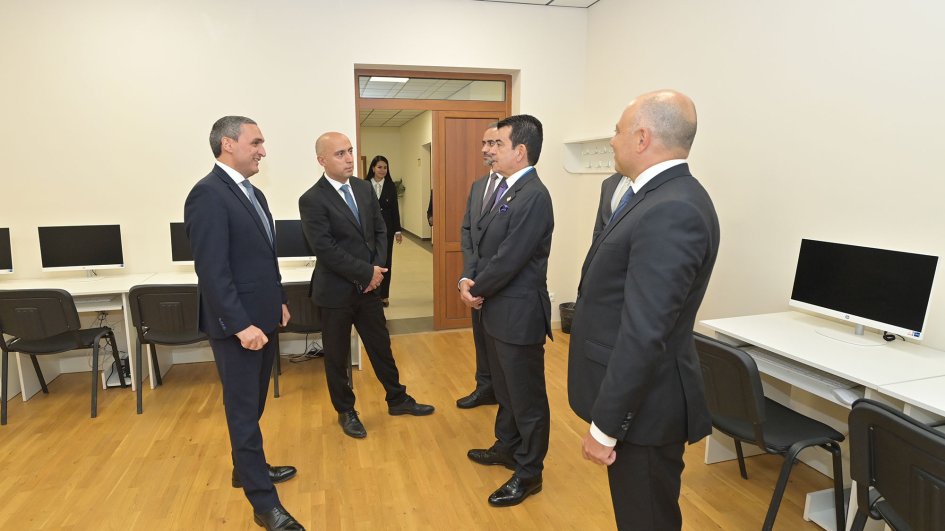 ICESCO Director-General visits Shusha City Secondary School No1 and Garabagh University