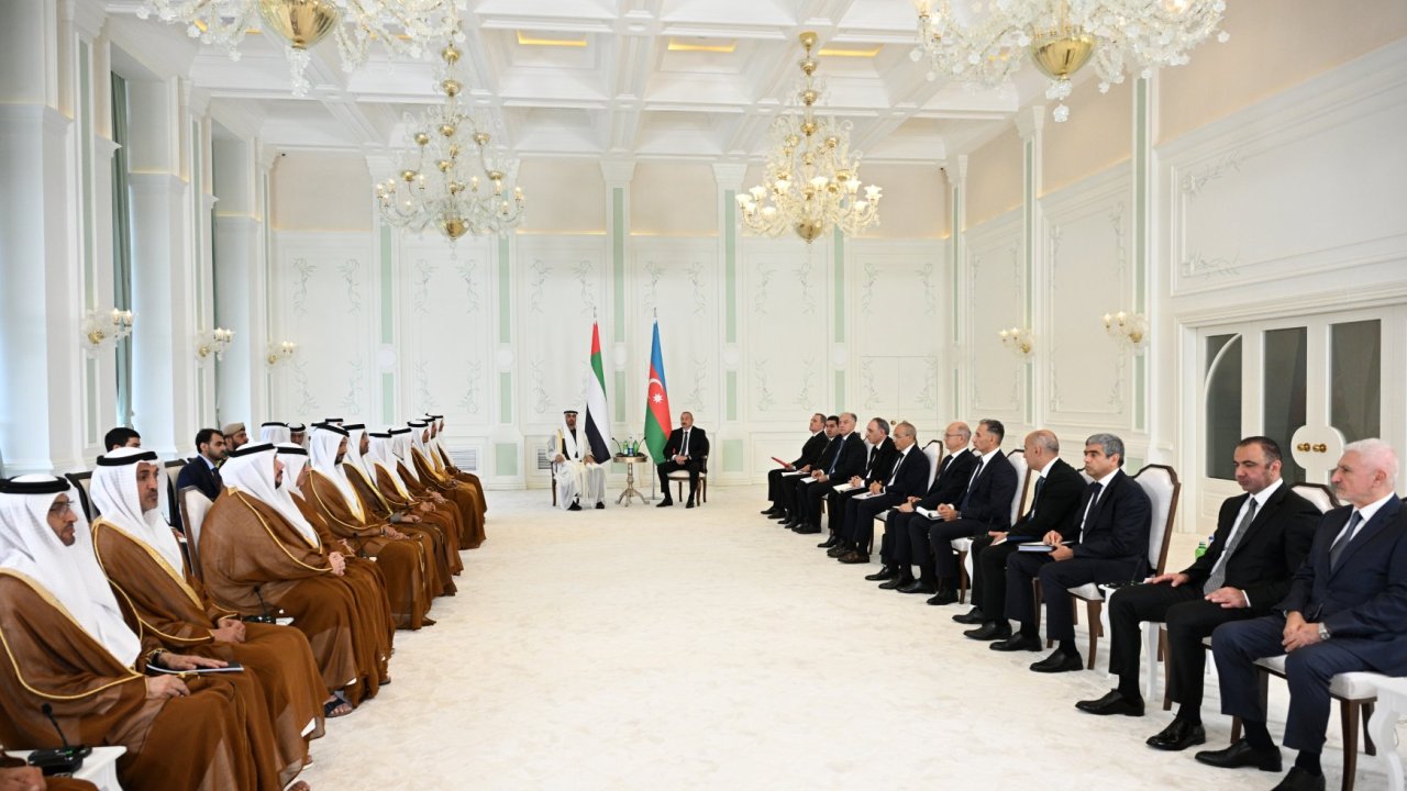 Sheikh Mohamed bin Zayed Al Nahyan: We wish to elevate our bilateral relations with friendly Azerbaijan to a higher level