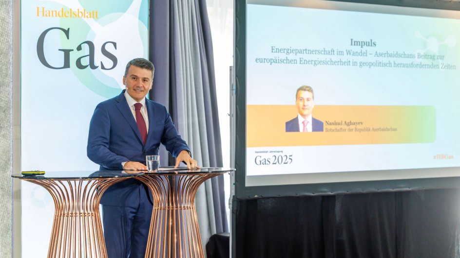 Azerbaijan's energy strategy highlighted at Gas 2025 annual conference in Berlin