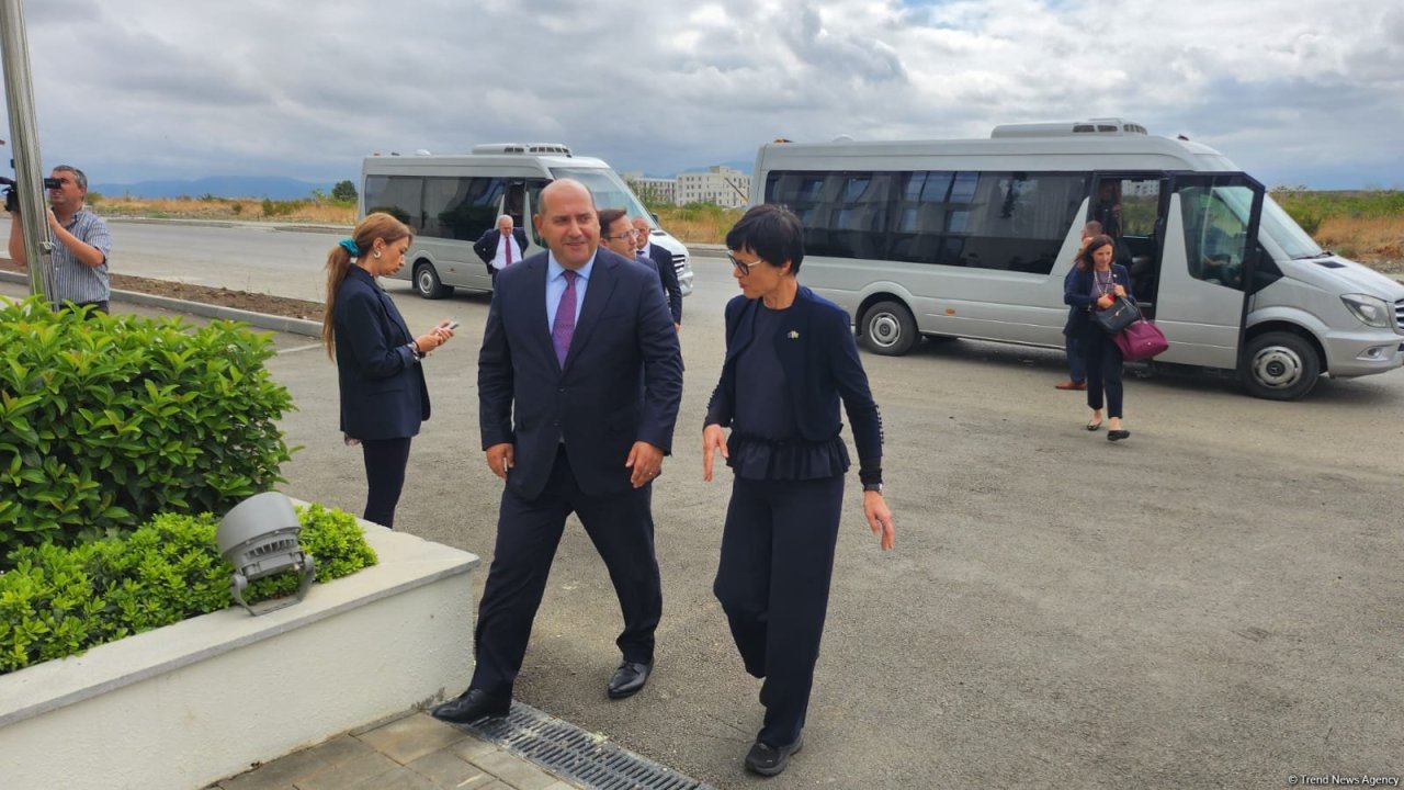 Avropa İttifaqının Genişlənmə üzrə komissarı Marta Kosun Ağdam şəhərinə səfəri başlayıb