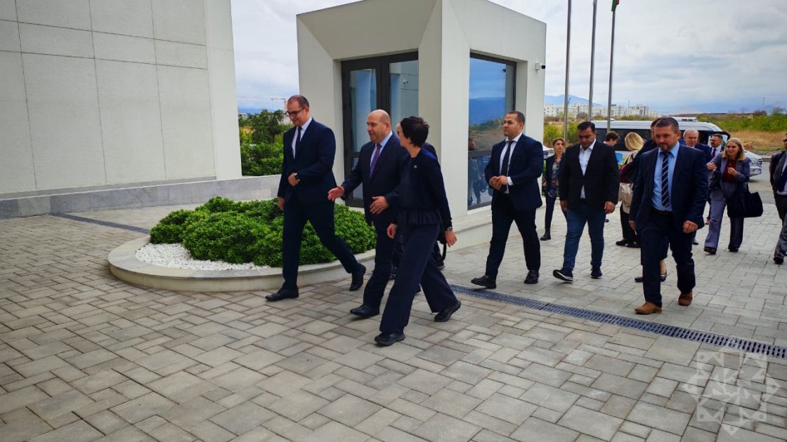 European Commissioner for Enlargement visits Aghdam