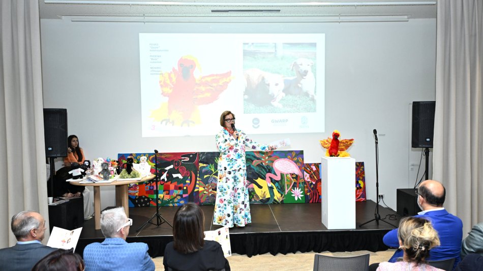 “Nine Senses Art Center”da “Hekayələrin elçiləri” adlı sərgi keçirilib