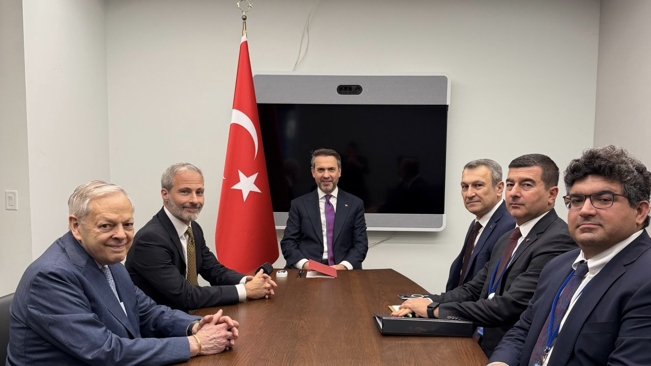 Bakan Bayraktar'dan New York'ta 'enerji' alanında görüşmeler