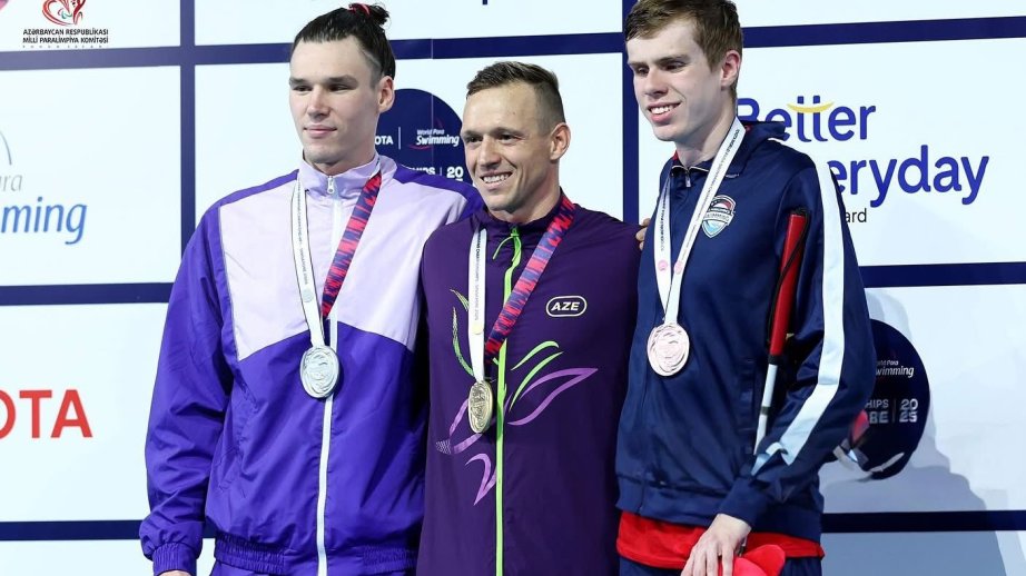 Azərbaycan paraüzgüçüsü dünya çempionatını 4 medalla başa vurub