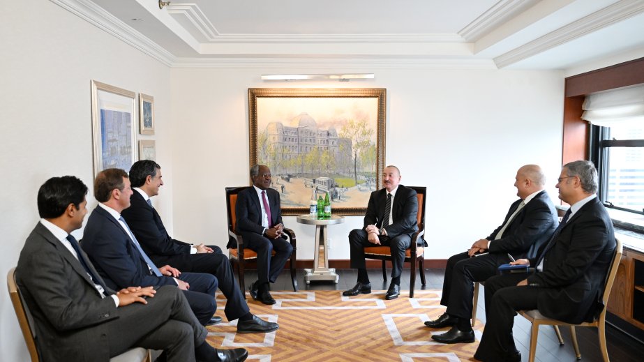 President Ilham Aliyev meets with Founder, Chairman, and CEO of Global Infrastructure Partners in New York