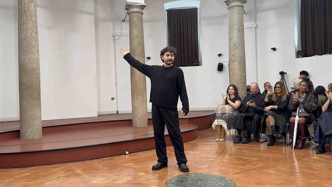 New fashion collection by Azerbaijani designer showcased in Milan