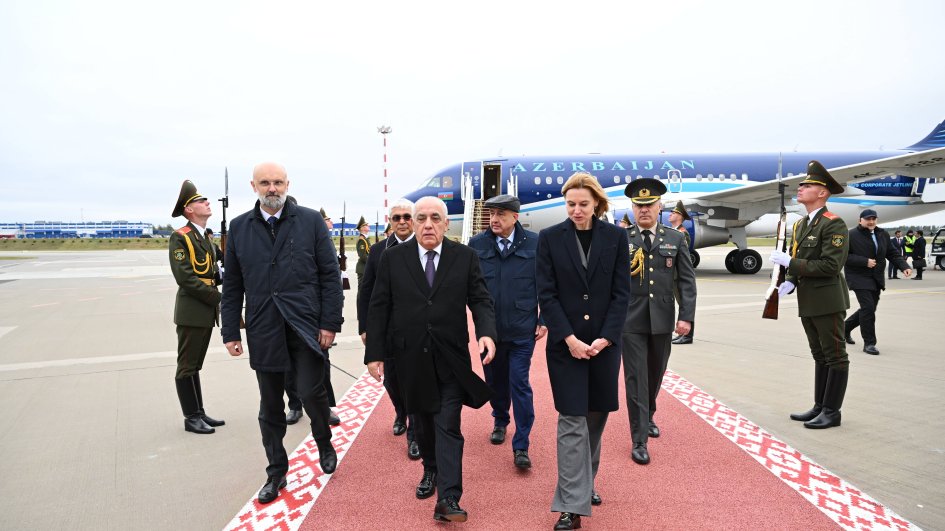 Azerbaijan’s Prime Minister visits Minsk