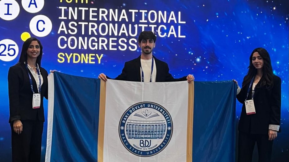 Bakı Dövlət Universiteti 76-cı Beynəlxalq Astronavtika Konqresində təmsil olunur