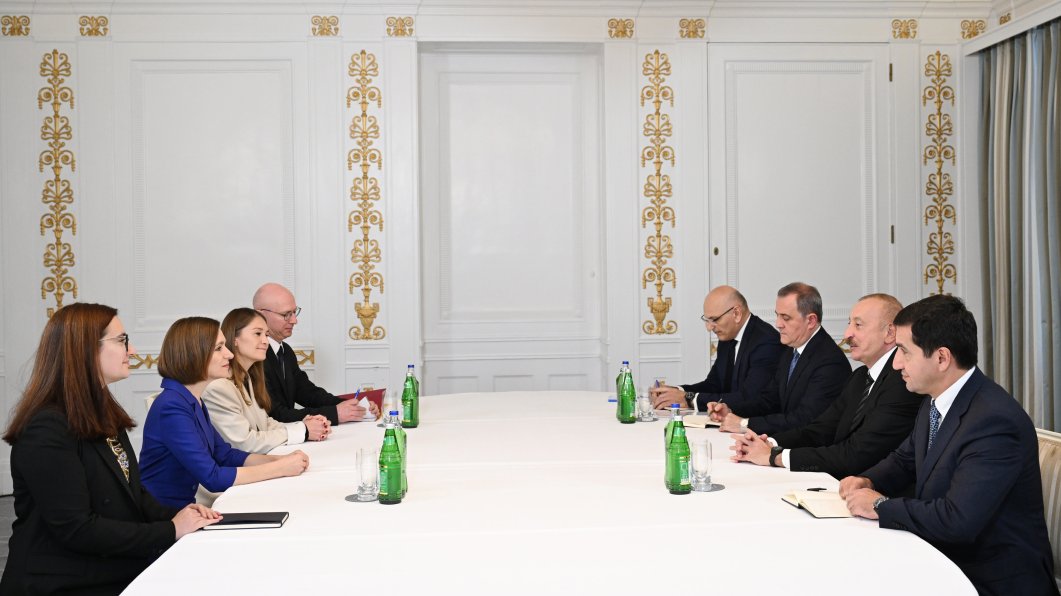 President Ilham Aliyev meets with Moldovan President in Copenhagen