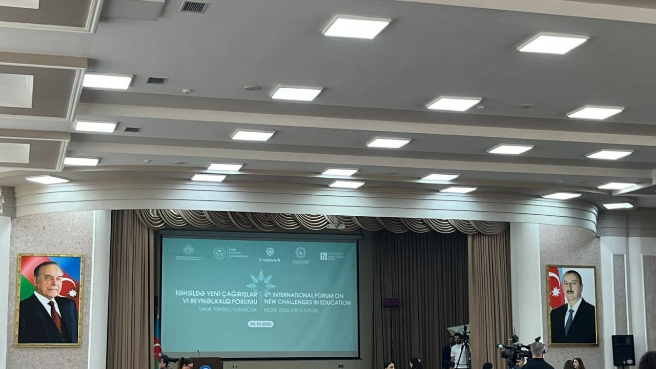 VI International Forum in Azerbaijan's Baku pouring over fresh challenges in education