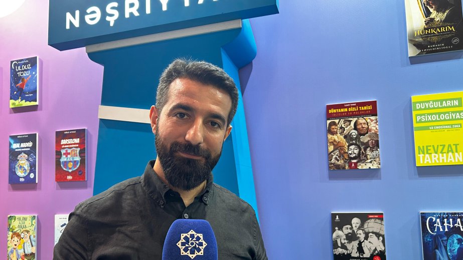 Türkiyə yazıçısı Yusuf Yıldız: Kitabımın Azərbaycanda nəşr olunmasından məmnunam