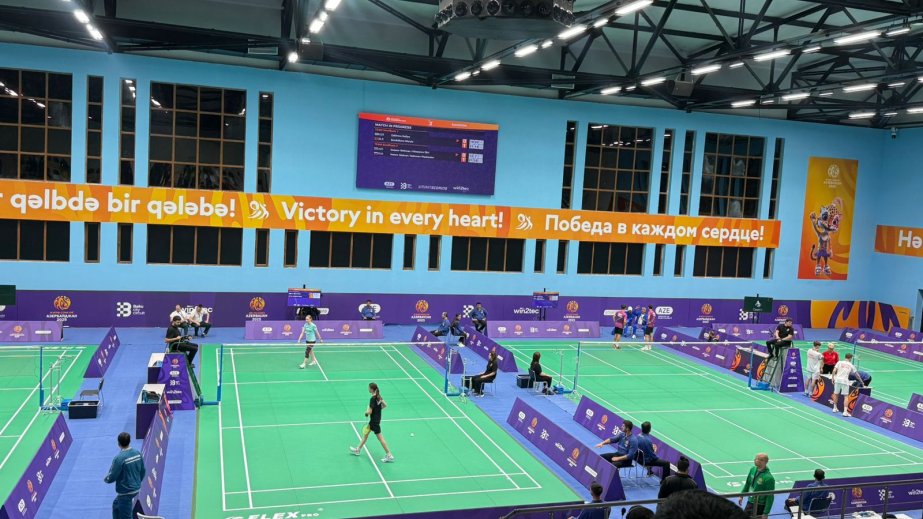 Azerbaijani badminton team finishes III CIS Games with seven medals