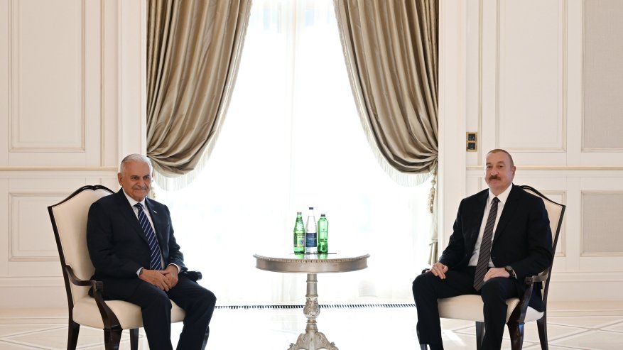 Prezident İlham Əliyev Qəbələdə Türk Dövlətləri Təşkilatının Ağsaqqallar Şurasının sədrini qəbul edib