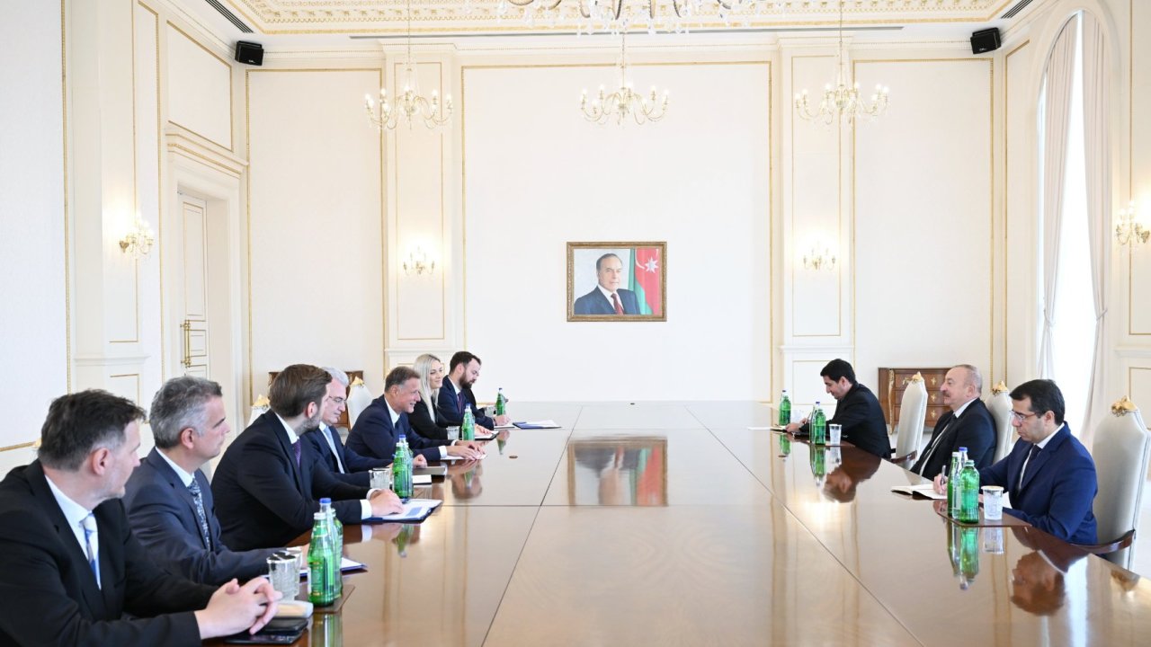 President Ilham Aliyev receives Croatian parliamentary delegation