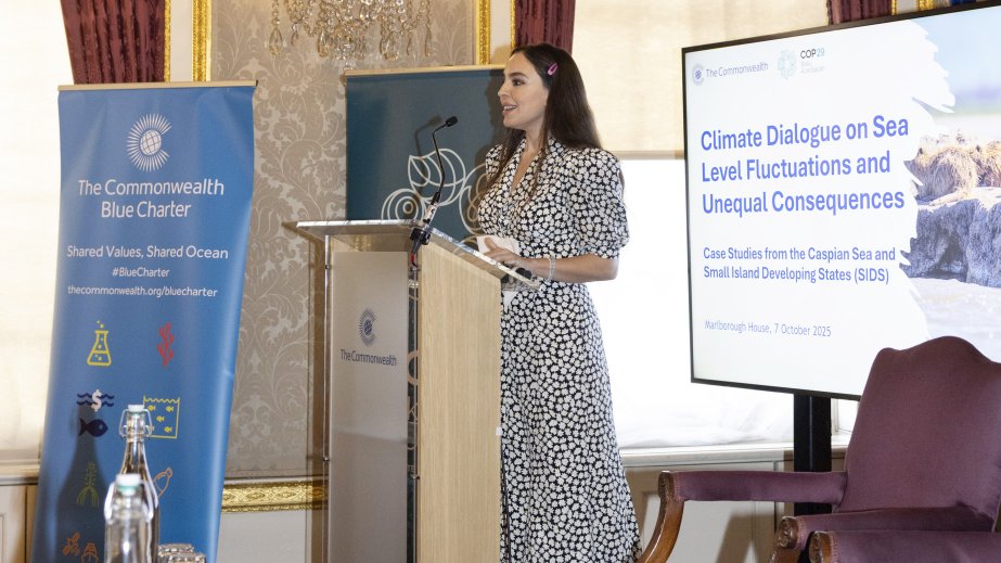 VP of Heydar Aliyev Foundation Leyla Aliyeva attends Flagship Climate Dialogue in London