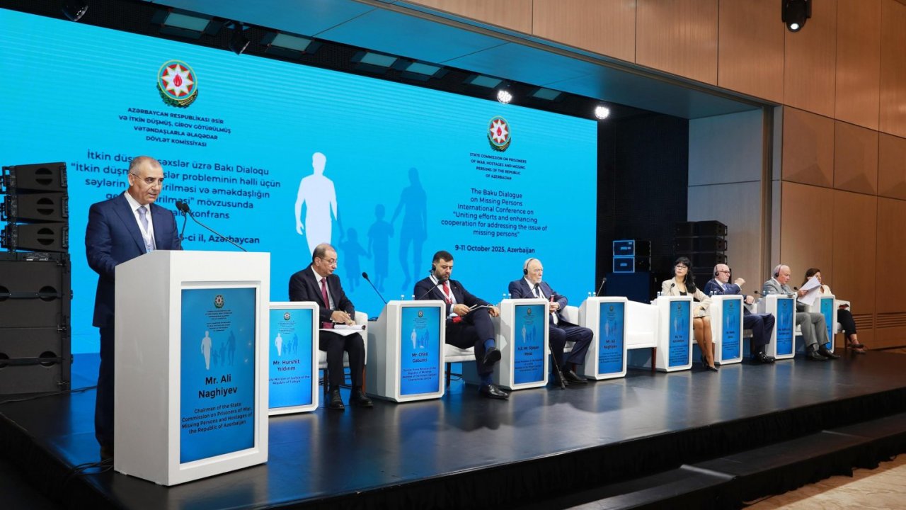Bakıda itkin düşmüş şəxslərlə bağlı beynəlxalq konfrans təşkil olunub