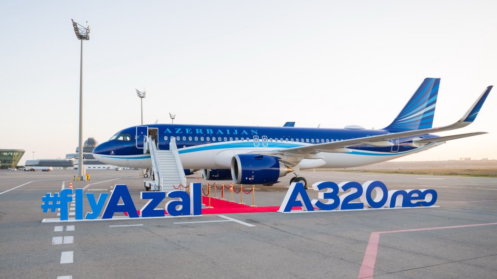 AZAL-ın ikinci yeni “Airbus A320neo” təyyarəsi Bakıya gətirilib