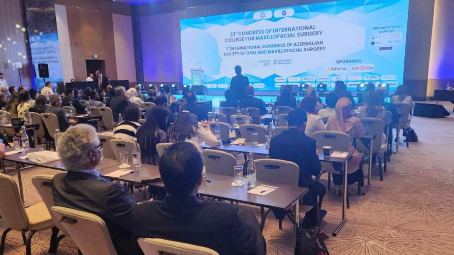 Türk Dövlətlərinin Üz-Çənə Cərrahları üzrə I Konqresi keçirilib