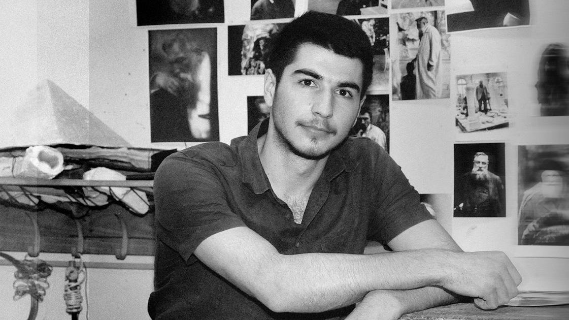 "Tamamlanmamış əsər"  - səhid heykəltəraş Samir Kacayev