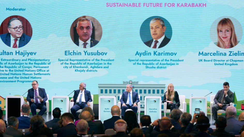3rd Azerbaijan National Urban Forum features panel discussion on sustainable future for Karabakh