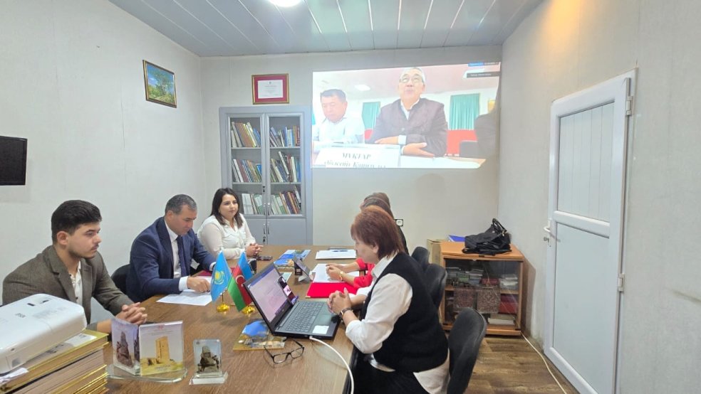 Azərbaycan ilə Qazaxıstanın dövlət tarix- mədəniyyət qoruqları arasında beynəlxalq əməkdaşlıq güclənir